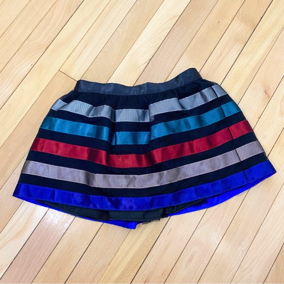 Little Leona | Striped Ribbon Skirt - Picture 1 of 2